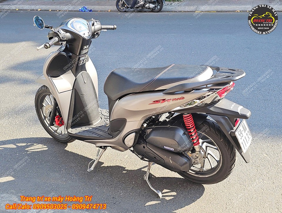 Bộ chân chống inox cho xe Vario, Airblade, PCX 2014, Sh Mode